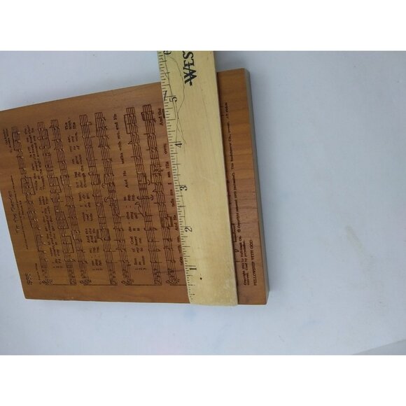 P.Graham Dunn Amish Cherry 1912 C. Miles "In the Garden" Laser 7"x 5.25" plaque - Picture 6 of 12